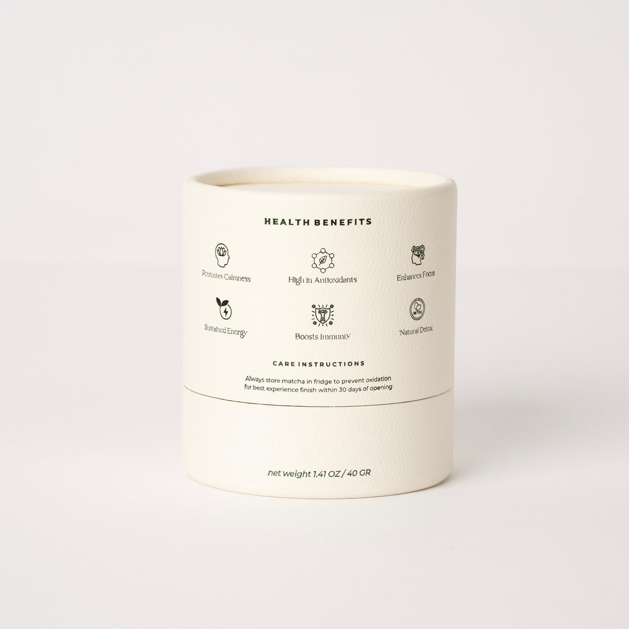 Mãe Matcha in  Refillable Tin | 40gr